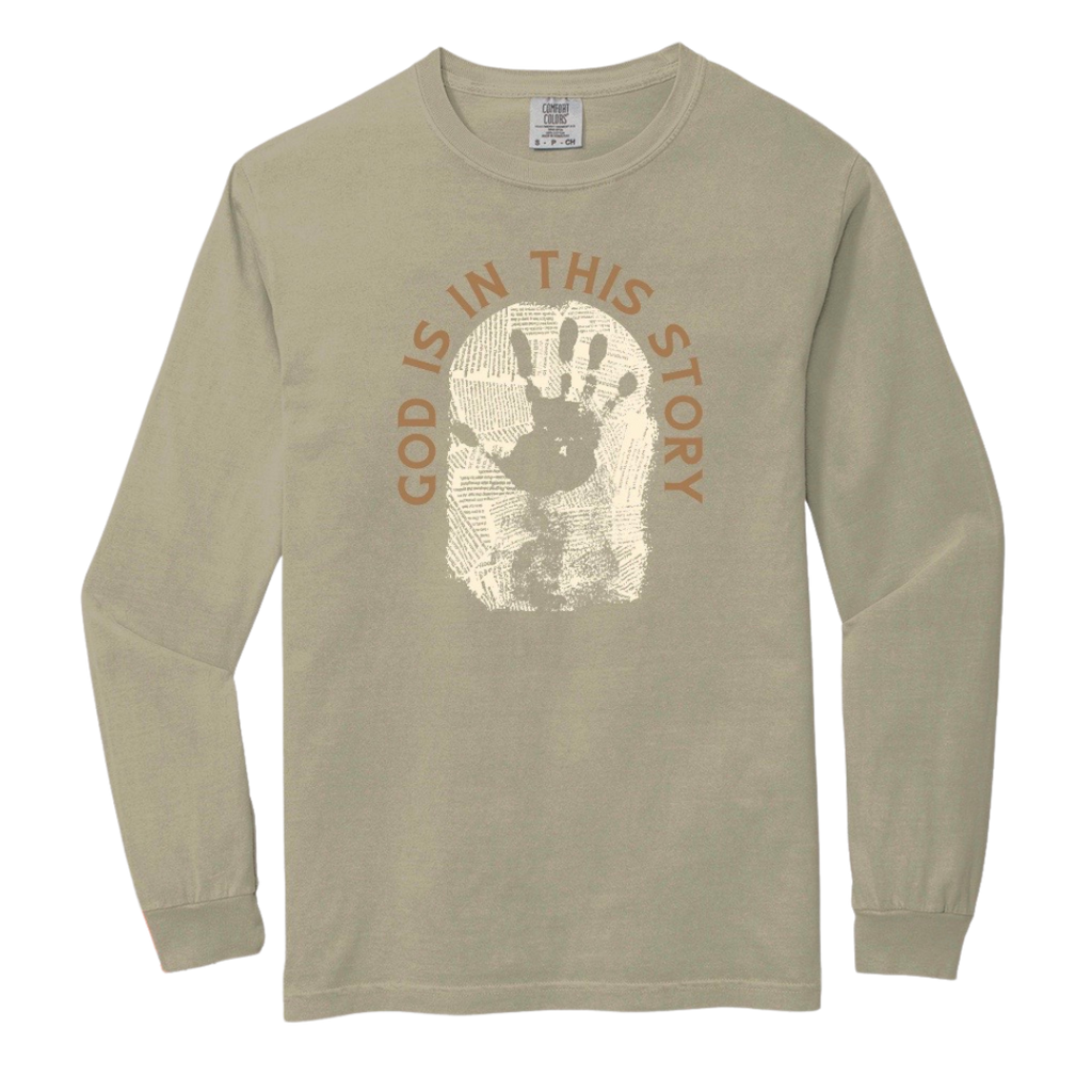 God Is In This Story Long Sleeve Tee