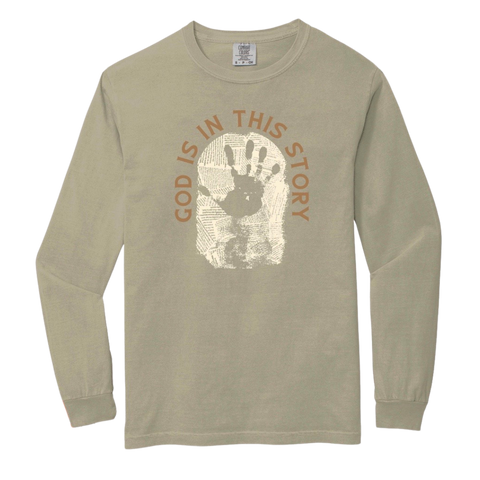 God Is In This Story Long Sleeve Tee